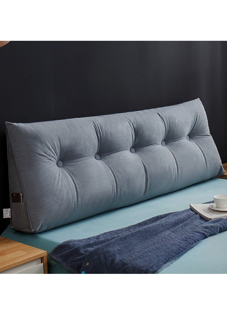 3 in 1 Soft Reading Pillow, Wedge Pillow Sofa, Lumbar Pillow Bed Cushion, Back Support Cushion, Seat Cushion, Neck Support Pillow, Bed Chair Cushion, Headboard Bed Pillow - Image 1