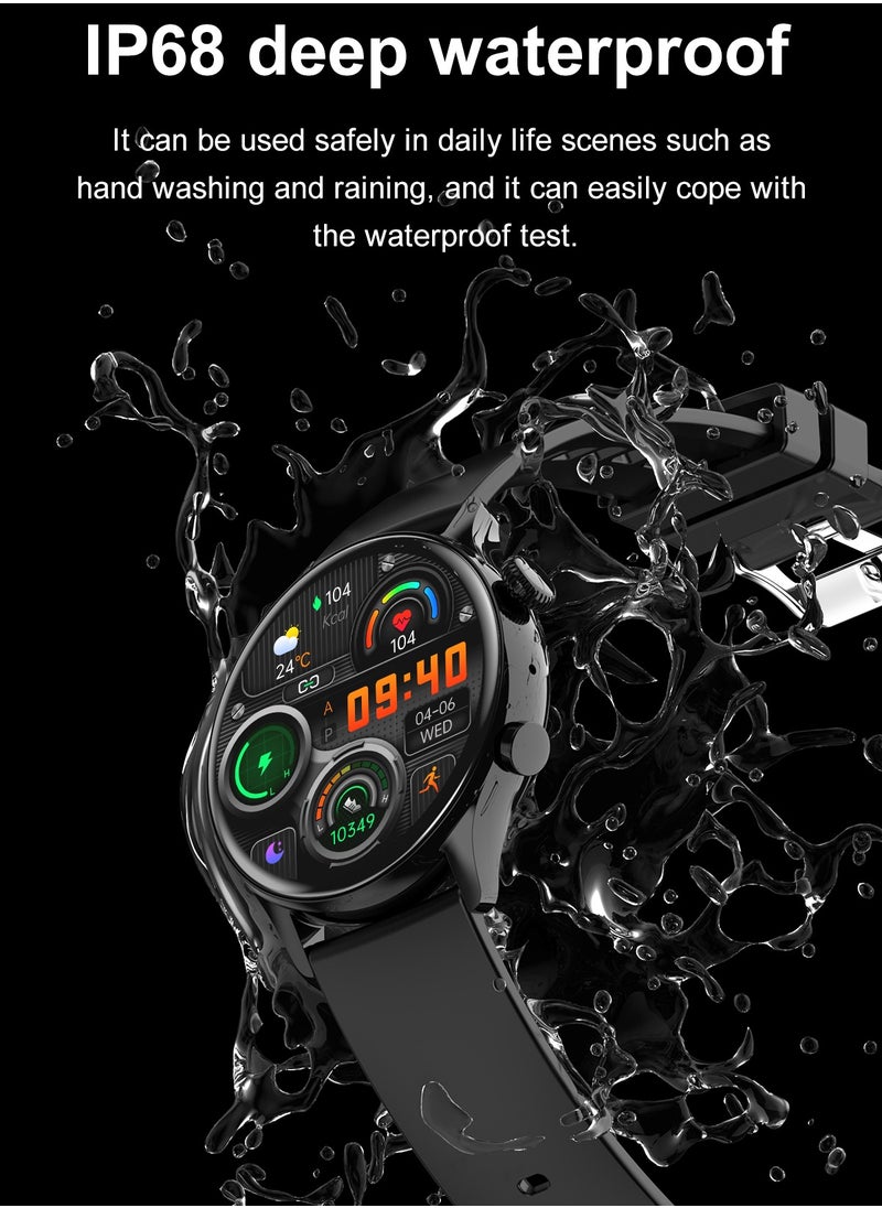 Smart Watches 300mAh for Men Smartwatches AMOLED Bluetooth Make/Answer Calls Fitness Modes and Sleep Modes Multi-app Message Reminder Multi Language Smartwatch - pzsku/Z2ABE3FC905F29EC568E5Z/45/_/1712460462/3a36232d-1252-40b7-96e9-98fb5331fb32