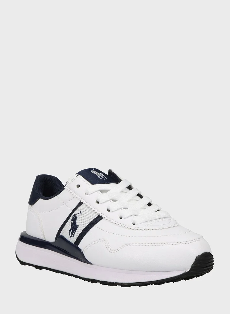 POLO RALPH LAUREN Youth Train 89 Sport Lace Up Sneakers