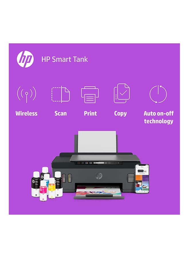 HP Smart Tank 515 Wireless All In One Printer Print Up To 18000 Black Or 8000 Color Pages Grey - Image 4