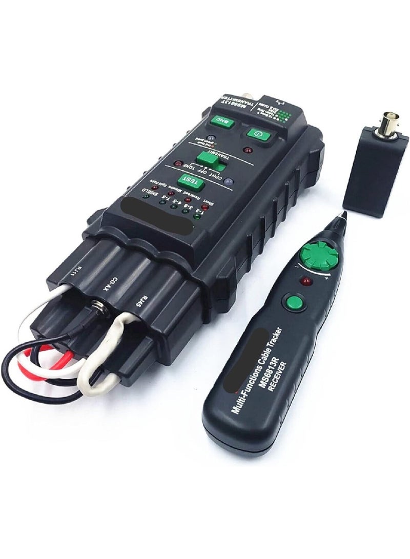ماستيش جهاز اختبار كابلات الشبكة Mastech MGL MS6813 متعدد الوظائف لاختبار كابلات الشبكة وخطوط الهاتف، كاشف الأسلاك، جهاز تتبع، جهاز اختبار متعدد النطاقات تلقائي (MS6813) - Image 1