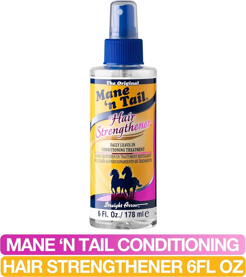 Mane 'n Tail Moisture Enriched Hair Strengthener - Daily Leave-In Conditioning Treatment, 6 oz. - Image 3
