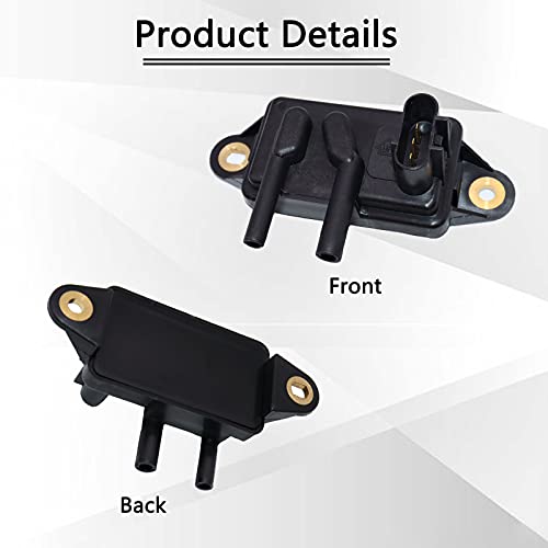 KEJSTED EGR Valve Pressure Feedback Sensor DPFE15 Compatible with 94-10 Ford Expedition Focus Escape F150 Mercury Lincoln Town Car Mazda Truck F77Z9J460AB 1L3Z9J460AA F48E9J460BA VP8T EPS4 - Image 3
