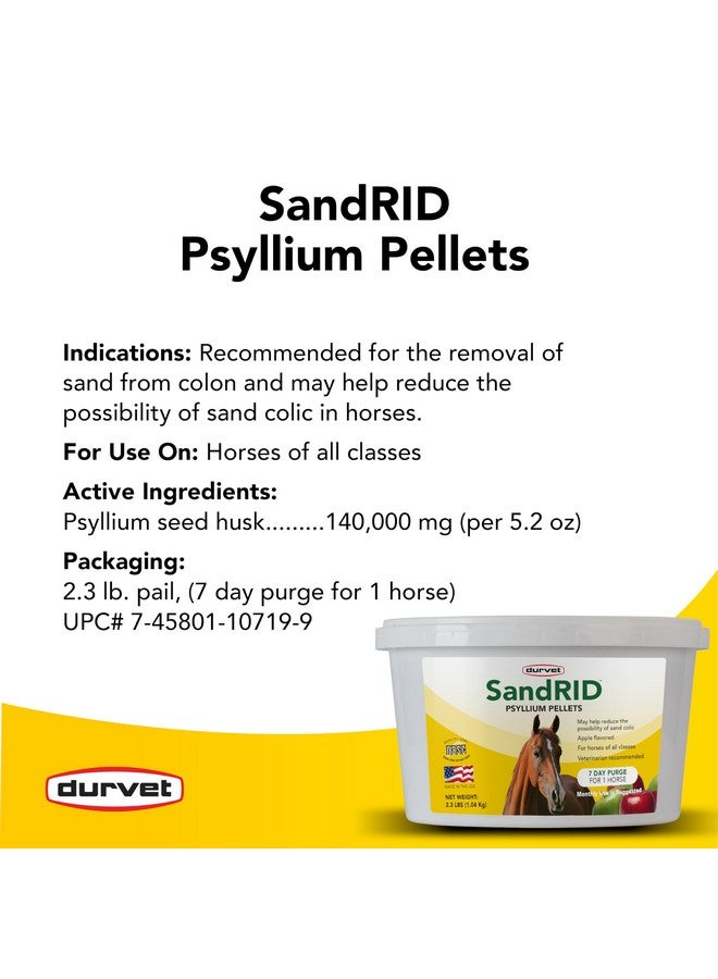 دورفيت عبوة دورفيت/إكوين 699696 ساندرِد، حبيبات سيلليوم، عبوة قيمة للخيول، 2.3 رطل - Image 3