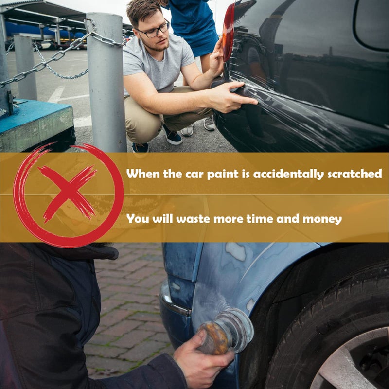 VRBFF Car Scratch Protector for Trunk Bike Rack, Anti-Scratch Anti-Collision Non-Slip Silicone Pads, Car Paint Protective Pads Car Tire Pattern Non-Slip, Bike Car Rack Accessories(8 Pack) - Image 3