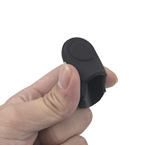 Yootones Rubber Mouthpiece Protector - 2Pcs Durable Cap for Saxophone & Clarinet (Black) - Image 4