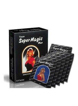 Super Magic Man Tissue 1 Pack 6pc - pzsku/Z2ABED113B581D2D17C51Z/45/_/1691194019/8bdc8edc-7cde-47e8-a4a4-2a4014dc382c