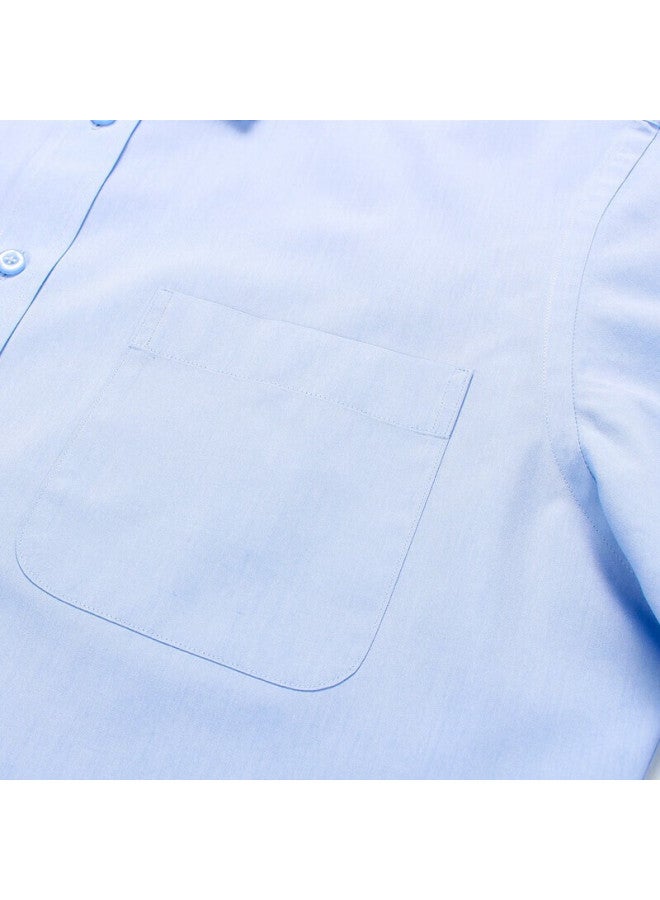 Youngor Men's Shirt Spring And Autumn, Casual Formal Shirt For Young Men, Glnp19001ija, Light Blue, Size 43 - Image 4