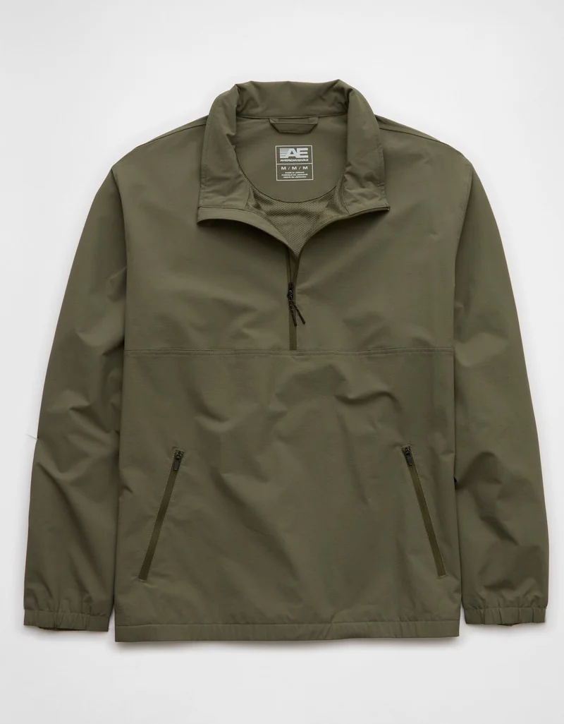 American Eagle AE 24/7 Quarter-Zip Jacket