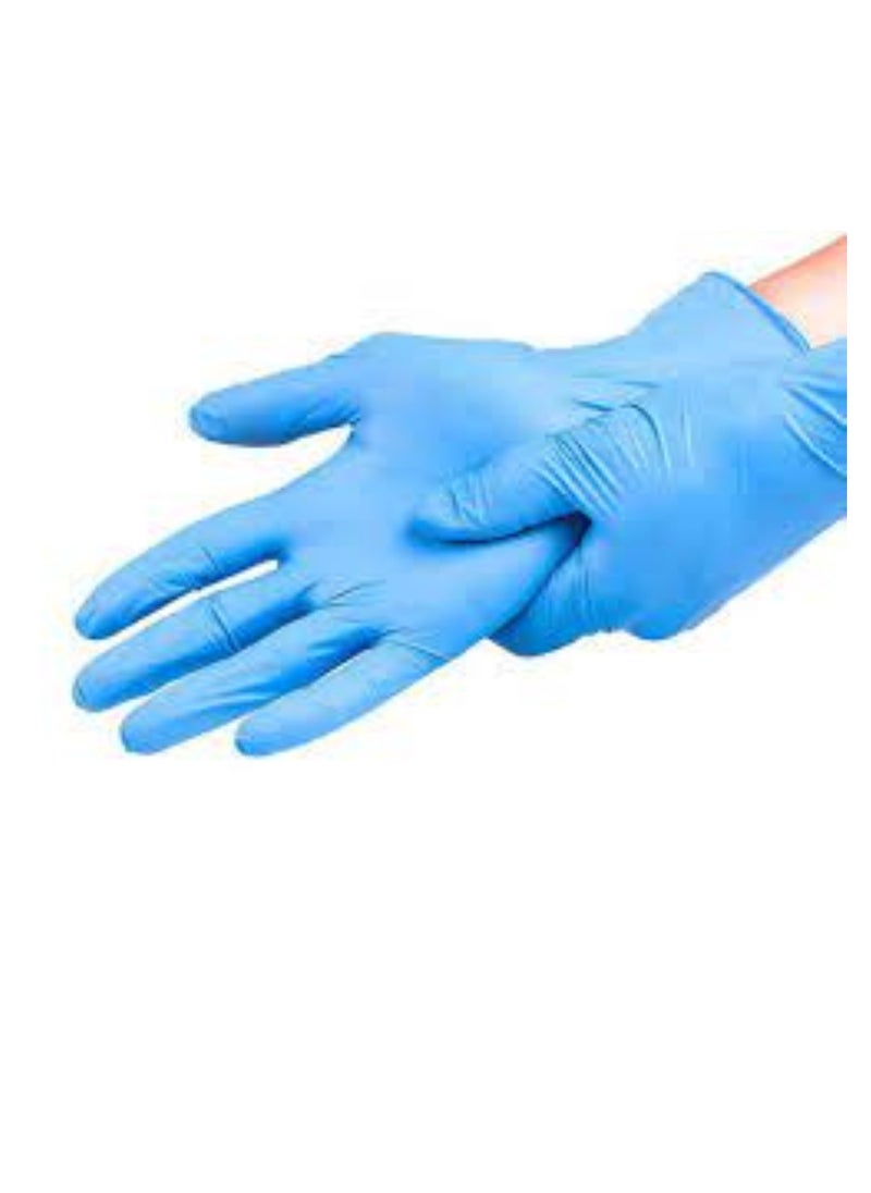 Generic Medical Nitrile Powder-Free Examination Gloves-Large  - Image 1