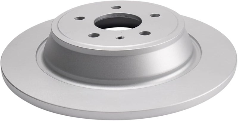 TRQ Rear Brake Rotor Set G Coated Solid Compatible with 2017-2019 Ford Escape 2013-2020 Fusion 2015-2019 Lincoln MKC 2013-2016 MKZ - Image 5