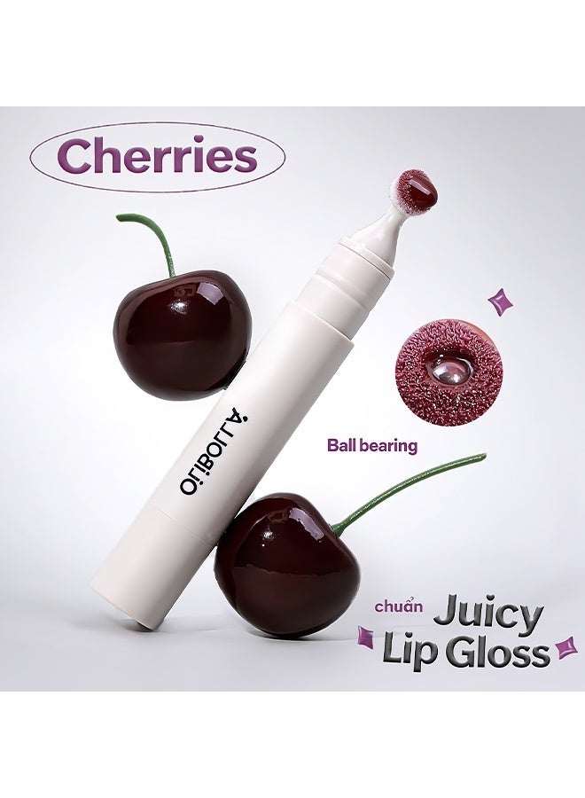 OLIBOLLA Plump Juicy Lip Tint,High Shine Glass Luster Finish, Long-Lasting Non-Sticky Lip Gloss, Hydrating Plumping Lip Stain,3.5ml #02 - Image 5