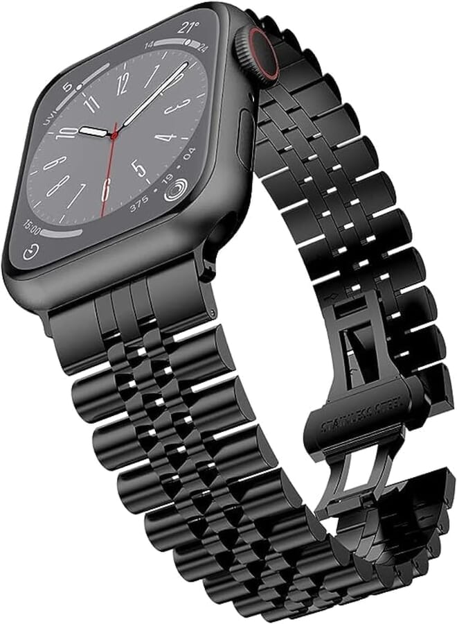 Next NEXT STORE Metal Mesh Watch Strap Compatible with Apple Watch, Stainless Steel Metal Watch Band for Apple Watch Men Women (38/40/41)
