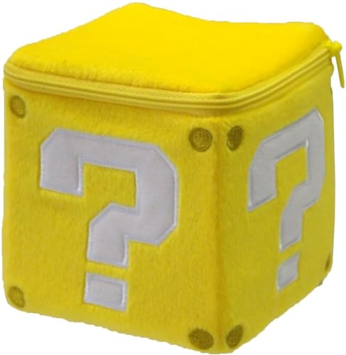Little Buddy Nintendo Official Super Mario Coin Box 5" Plush - Image 1