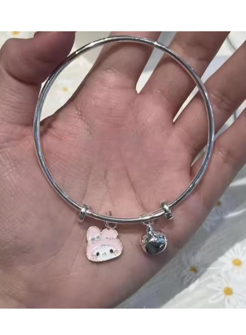 سيمهو سوارة يد نسائية مميزة وأنيقة بتصميم شخصية كيرومي ميلومي الكرتونية