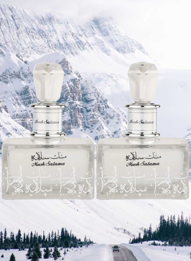 Lattafa 2 Pieces Musk Salama Lattafa EDP 100ML - Image 1