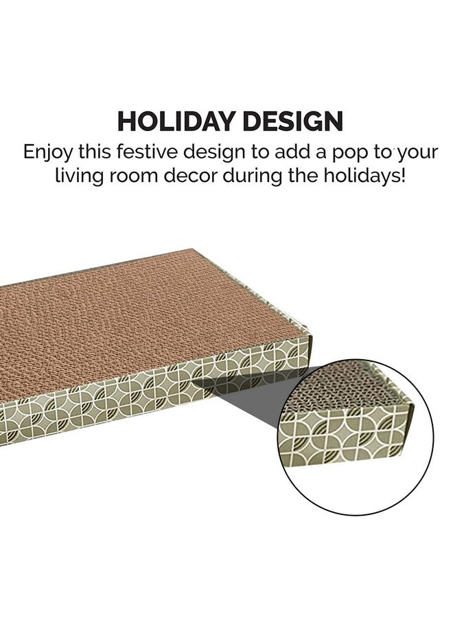 Emily Pets Cat Scratcher Cardboard Scratching Pad Recyclable Corrugated Scratch Toy With Flat Shape Cat Scratch Lounge For Furniture Protection Scratch Board For Sweet Cats - Image 3