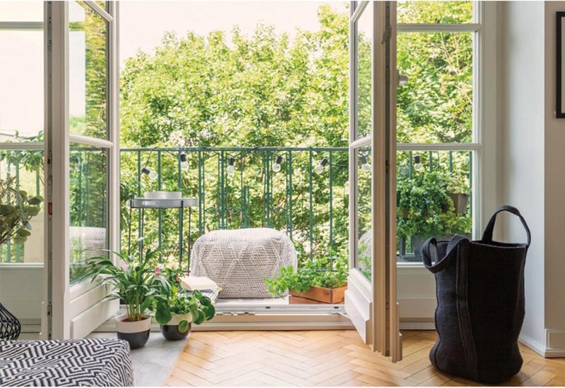 YongFoto يونغ فوتو 7x5 قدم خلفية مشهد داخلي غرفة شرفة ضوء الشمس غرفة المعيشة نوافذ كلاسيكية أرضية خشبية خلفية تصوير زفاف شاي بعد الظهر وقت فراغ ديكور صالون أطفال بيبي فلوغ استوديو تصوير - Image 1