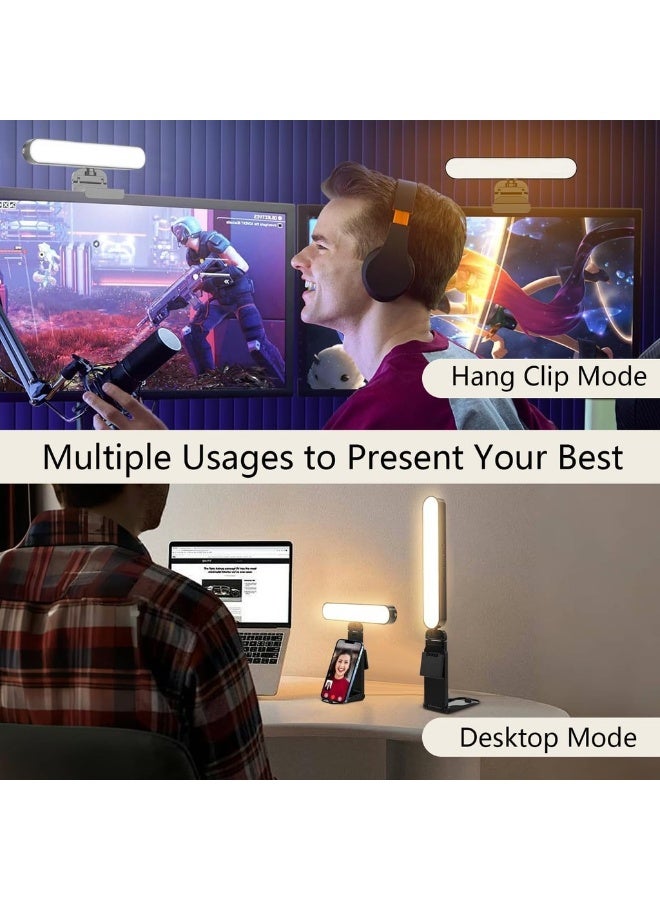 Selfie Light Video Conference Lighting Webcam Light With Remote & Touch Control Zoom Lighting For Computer LED Monitor Laptop Light For Video Conferencing/Streaming/Video - Image 4