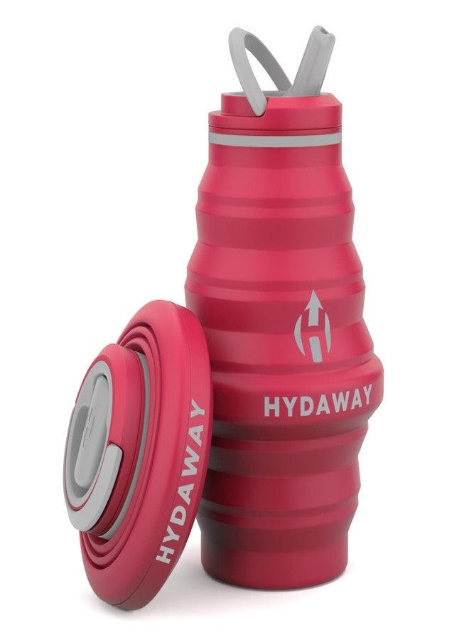 HYDAWAY 17oz Collapsible Water Bottle - BPA-Free, Leakproof, Lightweight, and Space-Saving - Perfect for Travel, Hiking, and Everyday Hydration - Image 1