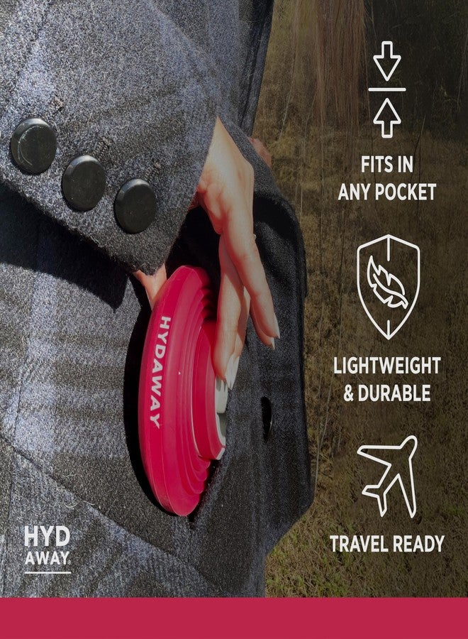 HYDAWAY 17oz Collapsible Water Bottle - BPA-Free, Leakproof, Lightweight, and Space-Saving - Perfect for Travel, Hiking, and Everyday Hydration - Image 4