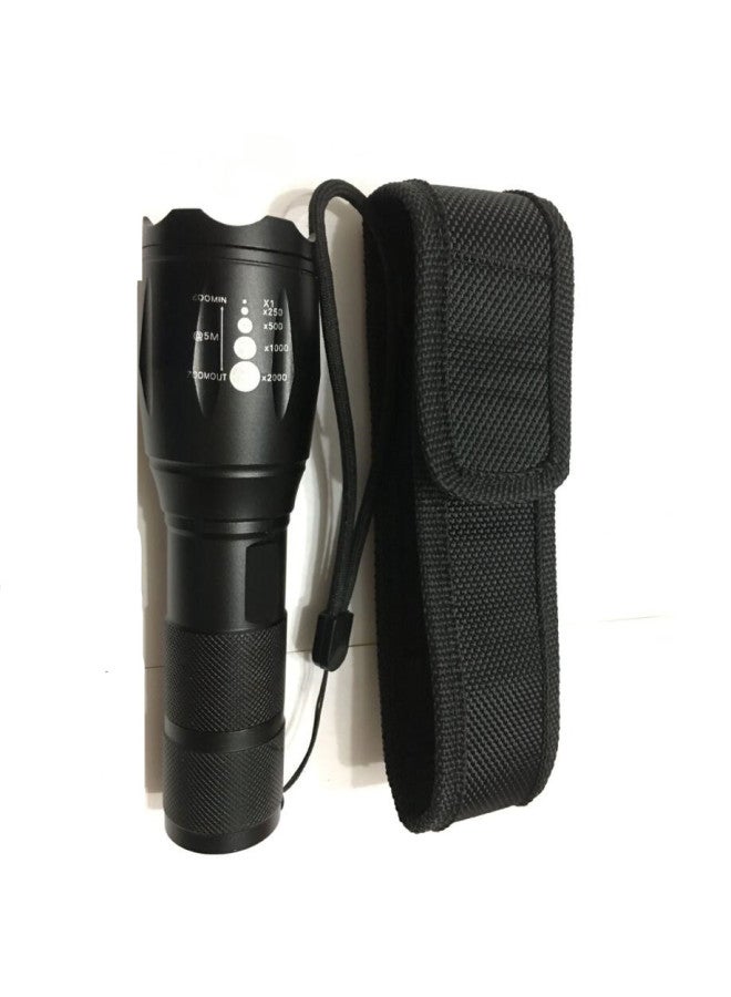 Generic A100 C8 Cloth Waist Cover Outdoor Flashlight Flashlight Flashlight Flashlight Flashlight Cover Flashlight Cloth Cover-Color:Flashlight Cloth Cover With Standard Buckle - Image 1