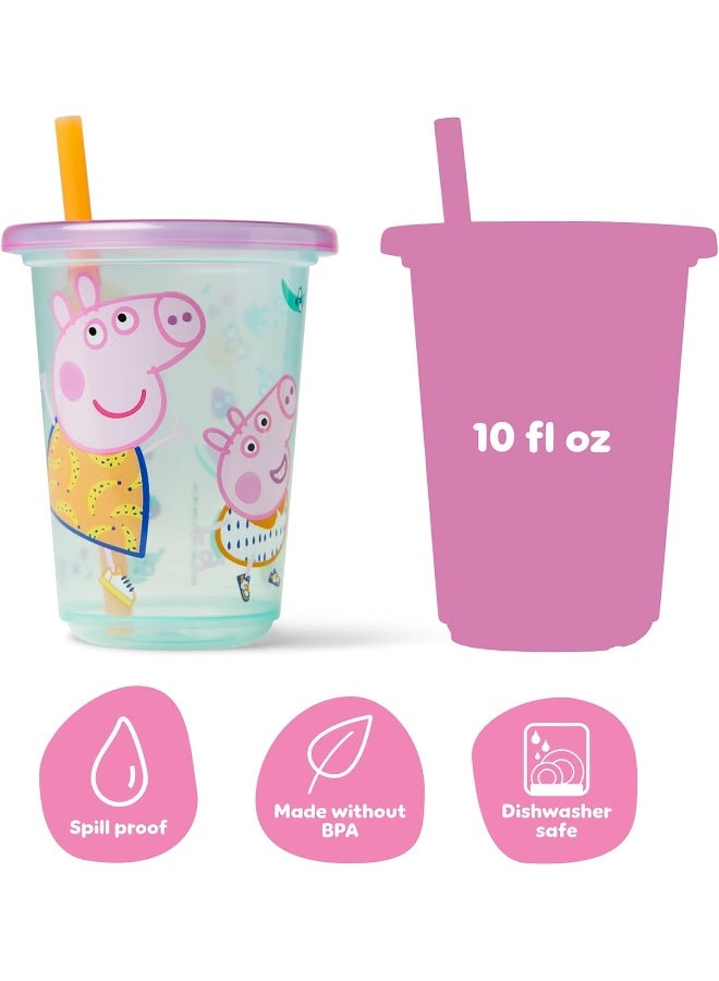 The First Years Peppa Pig Take & Toss Toddler Straw Cups - Image 2