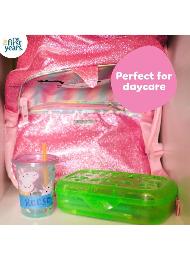 The First Years Peppa Pig Take & Toss Toddler Straw Cups - Image 5