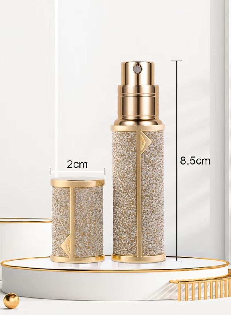 جومي زجاجة عطر صغيرة محمولة قابلة لإعادة التعبئة، بخاخ عطر قابل لإعادة التعبئة، حقيبة مضخة إعادة التعبئة للسفر والخروج (5 مل) - Image 5