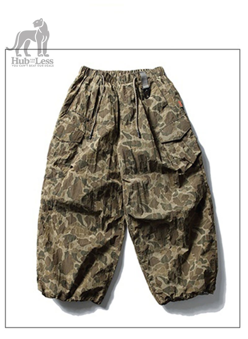 Hub For Less Men's camouflage microfiber  pants - Image 2