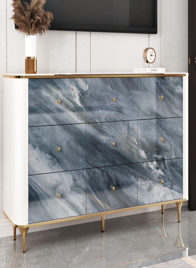 Wallercity Glossy Marble Contact Paper for Kitchen Countertops Granite Peel and Stick Marble Wallpaper Waterproof Removable Wall Paper for Counters Table Top Desk Vinyl Wrap for Cabinets 15.8''x78.7'' - Image 4