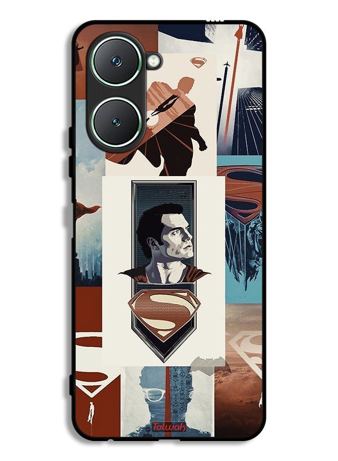 Tolwak Vivo Y18i 4G Protective Case Cover Superman Art - Image 1
