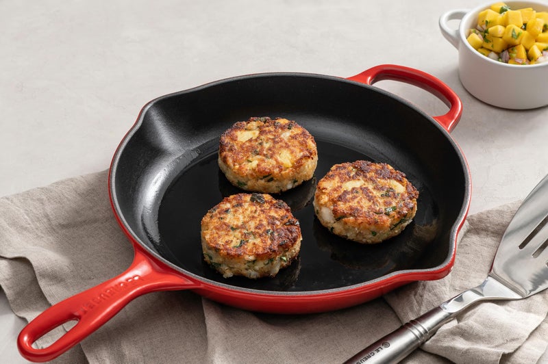 Le Creuset Le Creuset Enameled Cast Iron Signature Iron Handle Skillet, 10.25" (1-3/4 qt.), Cerise  - Image 2