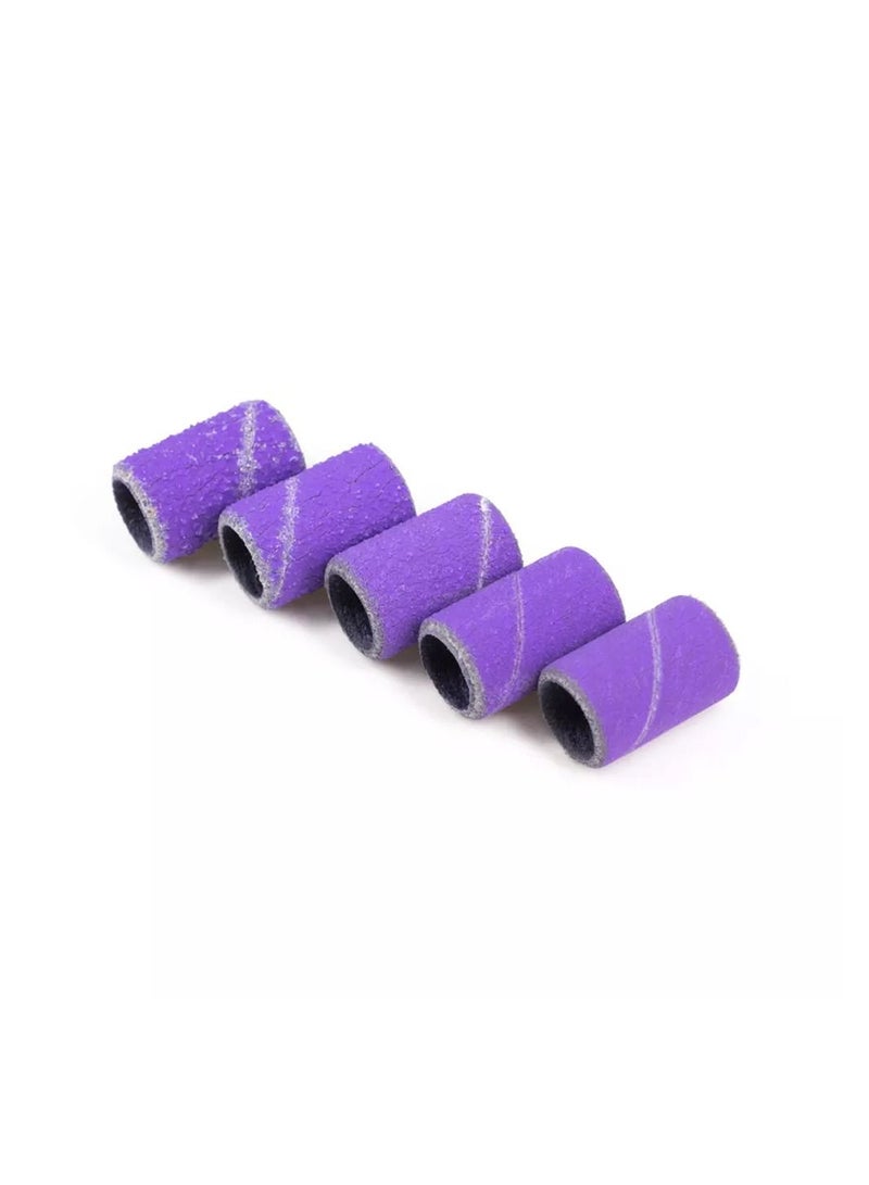 brunson Sanding Bands for Nail Drill Bits Nail Drill File Manicure Tool 100pcs Grit 100 - Image 2