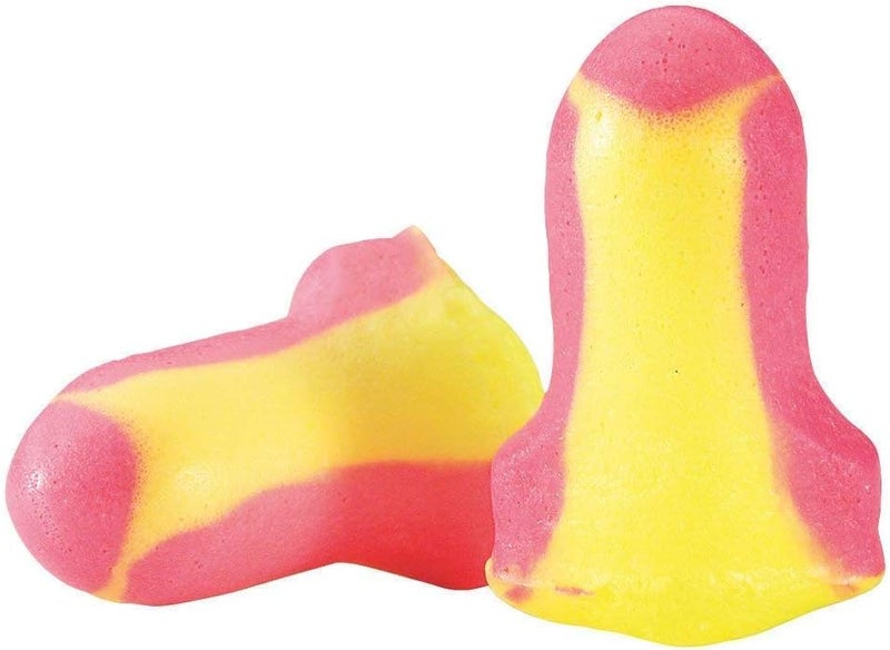 Howard Leight - HOWARD LEIGHT Honeywell Home by Laser Lite High Visibility Disposable Foam Earplug Refill for Leight Source 500 Dispenser, 500 Pairs (LL-1-D), Magenta/Yellow - Image 1