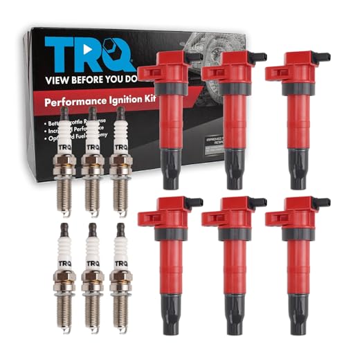 TRQ Ignition Kit Red Compatible with 2012-2017 Hyundai Azera 2010-2011 Genesis 2010-2016 Genesis Coupe 2010-2018 Santa Fe 2019 Santa Fe XL 2014-2015 Kia Cadenza 2011-2017 Sedona Sorento - Image 2