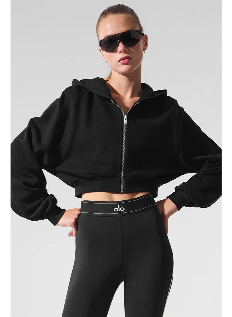 Alo Yoga Sweet Escape Zip Up Hoodie - Image 2
