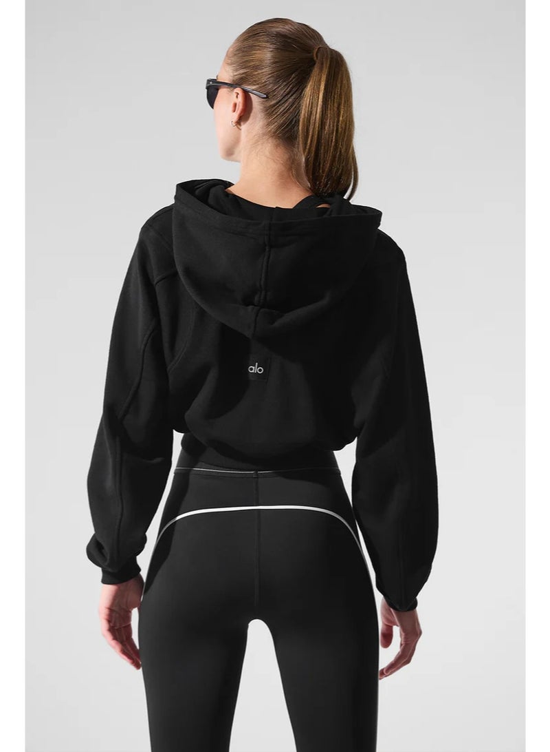 Alo Yoga Sweet Escape Zip Up Hoodie - Image 4