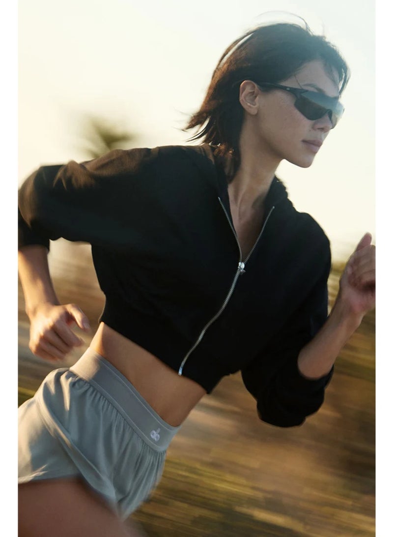 Alo Yoga Sweet Escape Zip Up Hoodie - Image 5