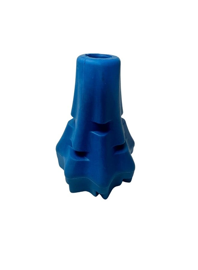 Dynamo Cane Tip Replacement - Enhanced Stability & Safety - HSA/FSA Eligible - Easy Install Walking Cane Rubber Tip - Ideal for Walking Canes and Walking Sticks - (Blue) - Image 1