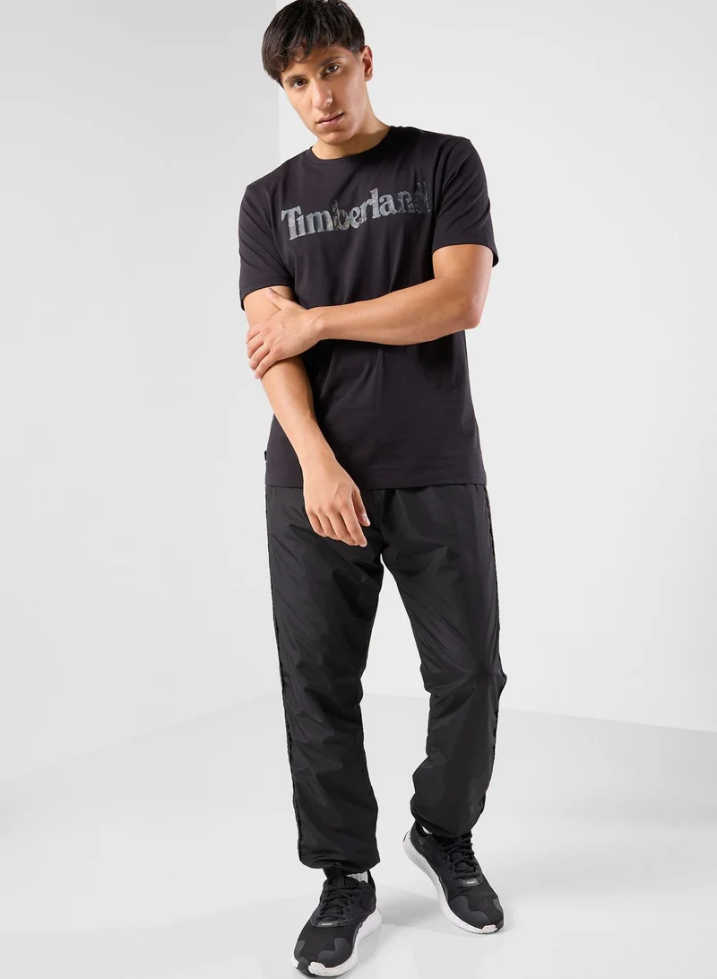 Timberland Seasonal Camo Linear Logo T-Shirt
