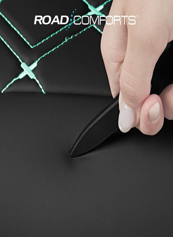 Road Comforts Seat Covers, Premium Leather Car Seat Covers Front Seat for Women Girls,Airbag Compatible, Automotive Seat Covers Universal Fit Most Cars,Vans,Truck,SUV - Image 5