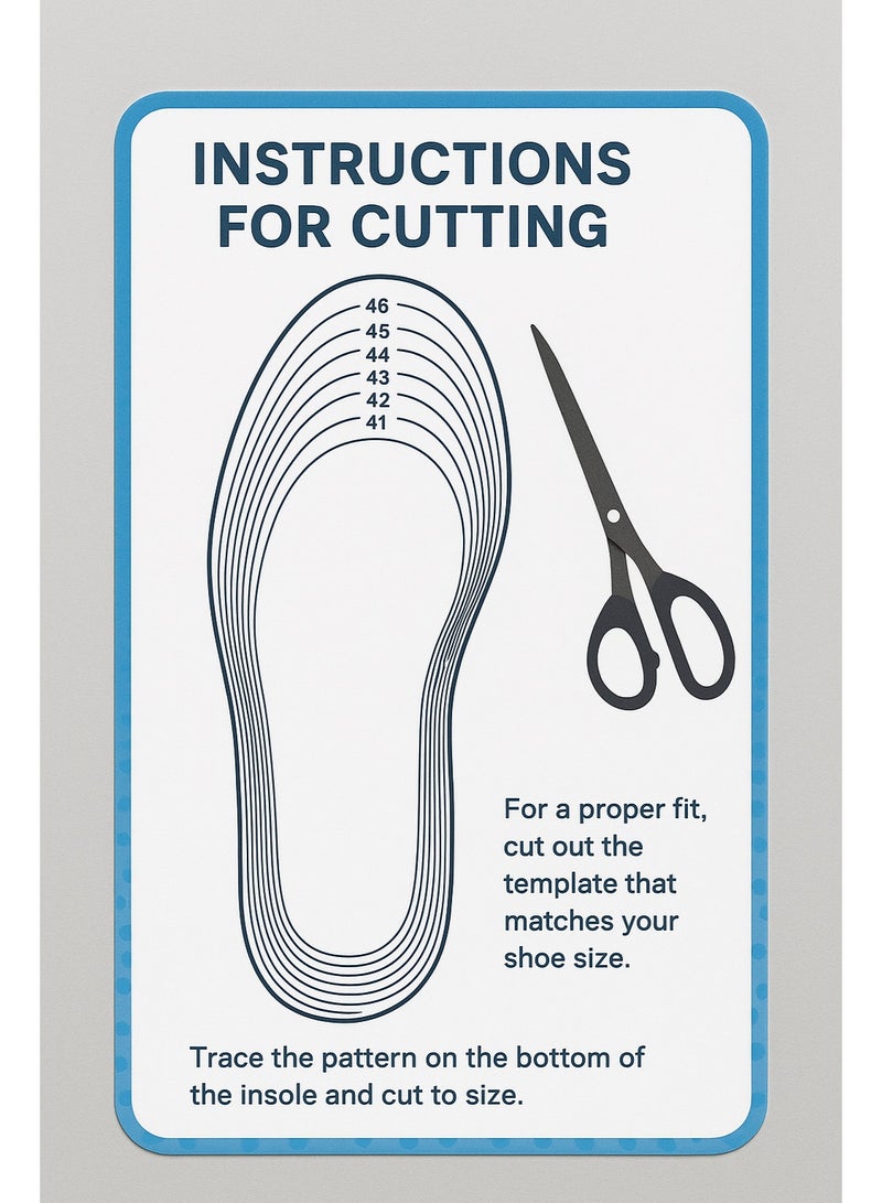 نعل داخلي مريح للأحذية لتوفير وسادة إضافية ودعم - Image 4