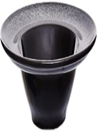 Porland Porcelain Twilight Pasta Plate 26Cm Unique Elegant Design - Black