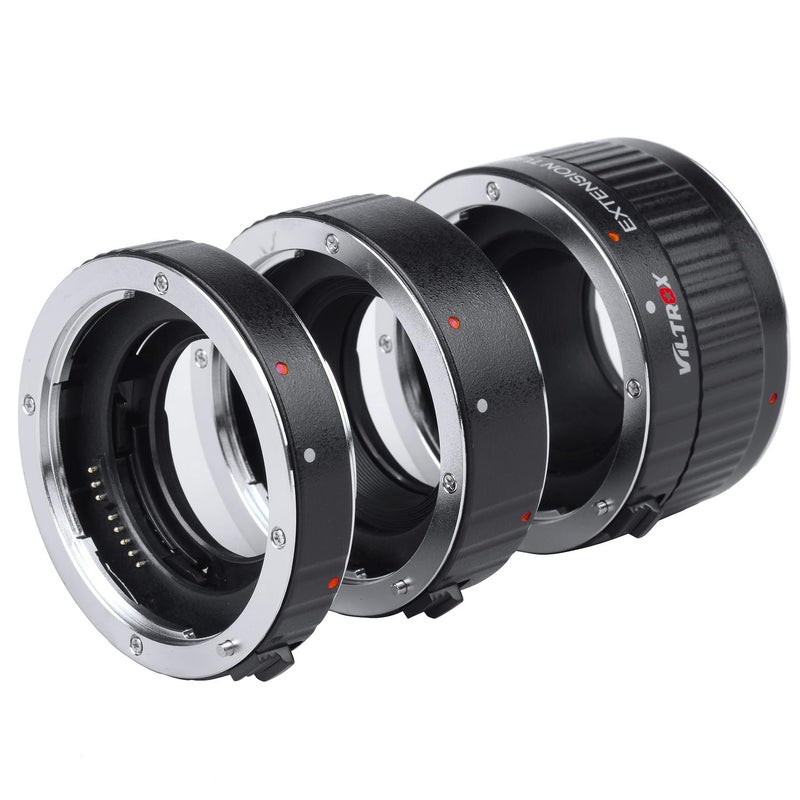 VILTROX أنبوب تمديد عدسة ماكرو ذات تركيز تلقائي متوافق مع عدسات كانون EF/EF-S وكاميرات DSLR 5D 6D 7D 10D 30D 50D 70D 90D 200D 400D 600D 800D 1300D 2000D T7 T6 T5 T4i SL3 - Image 1