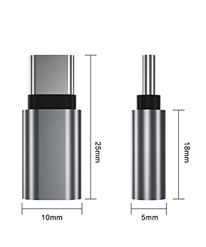 Basesailor USB Type C Extension Adapter 3P,PD USBC 3.1 Gen2 Female to Male Extender Converter,Thunderbolt 3 Extended Connector for iPhone 17 16 Pro Max,Otterbox Case,MacBook Air,Samsung S25 S24 S23 - Image 5
