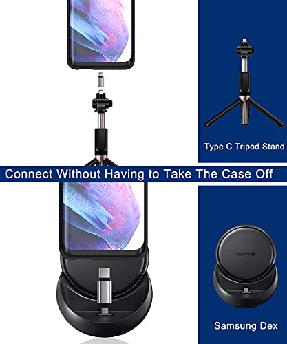 Basesailor USB Type C Extension Adapter 3P,PD USBC 3.1 Gen2 Female to Male Extender Converter,Thunderbolt 3 Extended Connector for iPhone 17 16 Pro Max,Otterbox Case,MacBook Air,Samsung S25 S24 S23 - Image 3