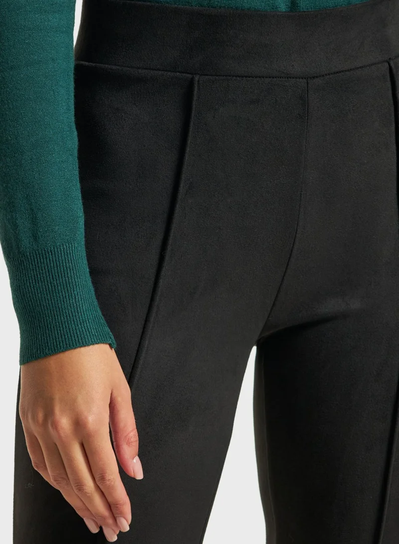 2Xtremz High Waist Ribbed Leggings