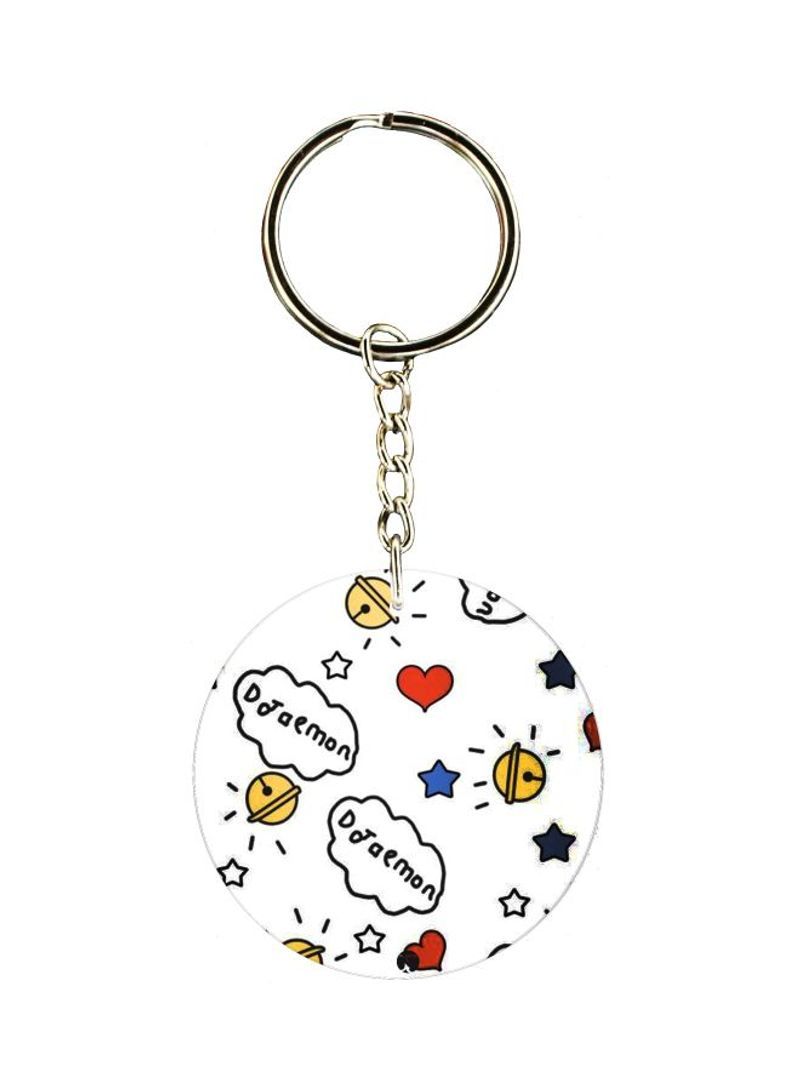 Doremon Printed Keychain