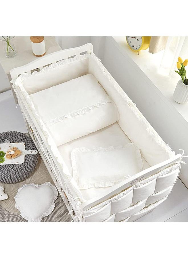 Moro Moro 3-Piece Baby Bed Bumper Set – Thick Cotton Padding for Safety  - Image 1